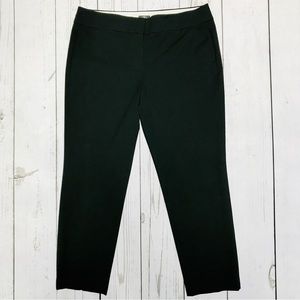 LOFT Julie Slim Custom Stretch Pants in Black SZ 14